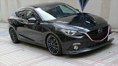 楽天市場】アクセラ BM クラブスポーツ フロントユーロフェンダー