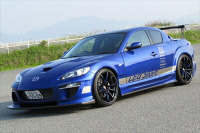 RX-8 SE3P クラブスポーツ フェンダーセット(クラブスポーツ リアディフューザーバンパー 装着車用) 後期用 塗装済み