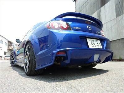 RX-8 SE3P リアアンダーディフューザー 後期 FRP 塗装済み