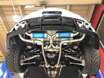 レクソン　トムス　レクサスLC(URZ100) リアバンパーディフューザー レクサスLC(Z100系)用リアディフューザー TOM'S(トムス)エアロ