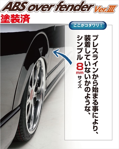 誕生日プレゼント ハイエース 200系 標準ボディ ABSオーバーフェンダー