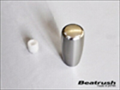 汎用 シフトノブ Type-E アルミ製 M12×1.25P Silver