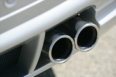BMW X3 E83 Sports Muffler 4x76mm for petrol (1pcs)