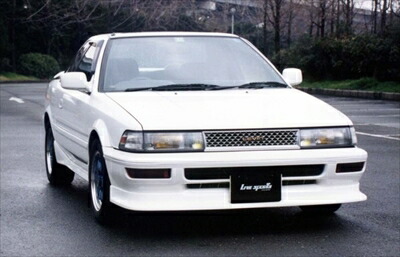 AE91/92レビン用 フロントエアダムスポイラー レビン AE92 フロントリップスポイラー : エアロ.カスタムパーツ