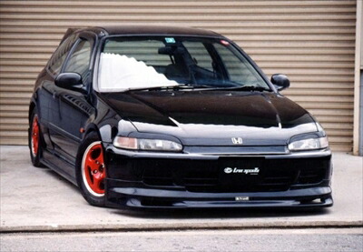 楽天市場】シビック EG フロントリップスポイラー : Autostyle