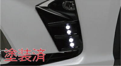 LEXUS RX 20系 前期 LXフォグランプガーニッシュ ブラック艶有塗装済 LED無 取付込 32,461円