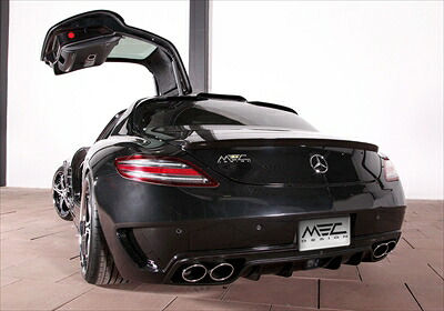 MEC Design BENZ SLS W/A197 Rear Bumper
