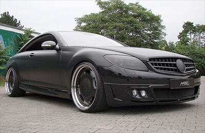 MEC Design BENZ CL W216 Front Bumper with mesh inset 塗装済み 217,376円