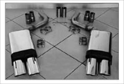 BENZ CL W216 MEC Design Sports Rear Muffler for CL500/CL600