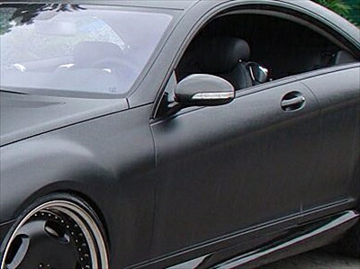 MEC Design BENZ CL W216 LED Mirror Cover 2010 Style in Carbon (Carbon coating) Set クリア塗装済み