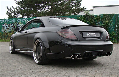 MEC Design BENZ CL W216 Rear Bumper Extreme-Line 塗装取付込