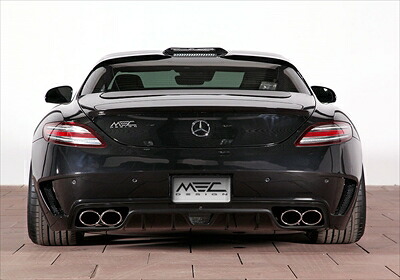 MEC Design BENZ SLS W/A197 Extreme Rear Diffuser not Carbon 塗装取付込
