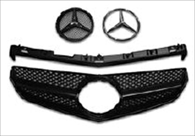 MEC Design BENZ E C207/A207 Grill SL 2010 Look Matt Black 塗装取付込