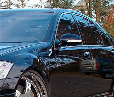 MEC Design BENZ S W221 LED Mirror Cover 2010 Style primed set