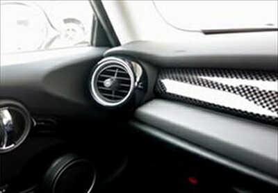 BMW MINI F55/56 エアコンリングカバー 左右セット カラー：ピアノブラック｜Autostyle