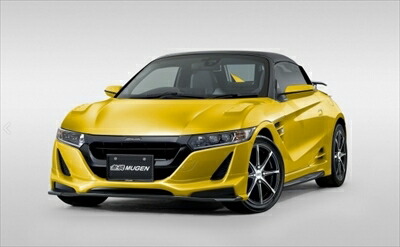 S660 JW5 フロントアンダースポイラー カーニバルイエロー ll x ダークガンメタリック 塗分け塗装済 取付込
