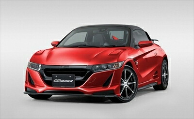 S660 JW5 フロントアンダースポイラー フレームレッド x ダークガンメタリック 塗分け塗装済 取付込