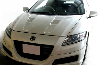 CR-Z エアロボンネット FRP製 塗装取付込
