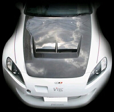 S2000 カーボンボンネット タイプＳ　FRP仕様 AP1/2 塗装取付込