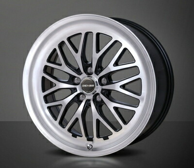 ジェクシス GM210 22×9.0J +38 5H-114.3 PBK 4本セット