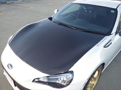 BRZ ZC6 カーボンボンネット ※車検証必要