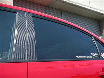シビック TypeR FD2 カーボンピラーパネル 6点セット 取付込
