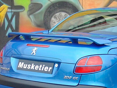 PEUGEOT 206 CC トランクスポイラー 塗装済