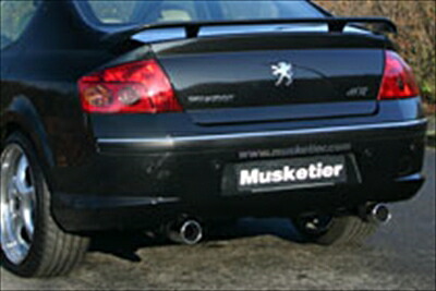PEUGEOT 407 スポーツサイレンサー 90mm L/R Sedan 3.0L