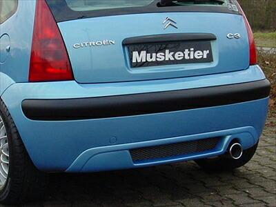 CITROEN C3 スポーツサイレンサーシングル 114x86mm