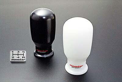JB74W ジムニーシエラ MONSTER シフトノブ 差込タイプ Bタイプ (スティック型) ブラック