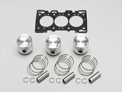 F6Aエンジン FORGED PISTON KIT メタルヘッドガスケット(ストッパータイプ)付|Autostyle