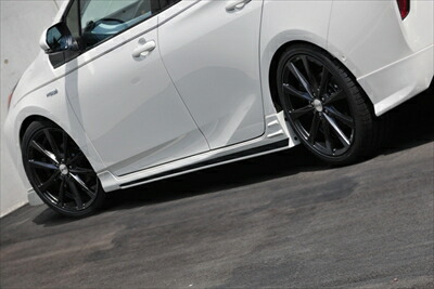 楽天市場】プリウス 50系 前期 サイドステップ 塗装取付込 : Autostyle