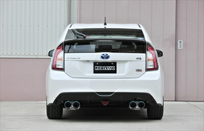 楽天市場】プリウス ZVW30 左右4本出しマフラー タイプ7 ハーフステン