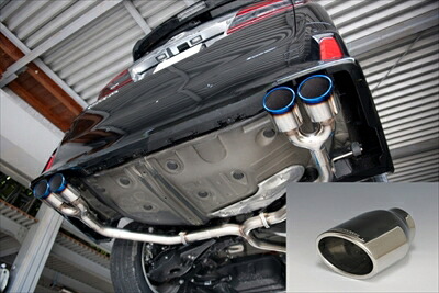 アルファード 30系 2WD 2.5L エアログレード マフラー 左右4本出し テール底上げタイプ/タイプS02テール/Highステン製