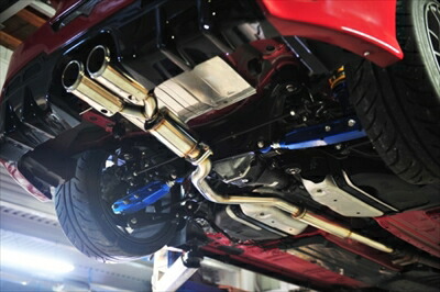 楽天市場】86 ZN6前期用 StyleSports センター出しマフラー ストリート