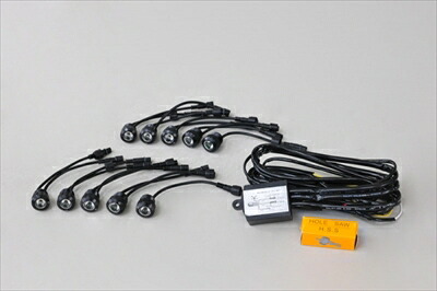 ステップワゴンスパーダ RP フロントバンパー タイプユーロネオ用 5連LED-KIT