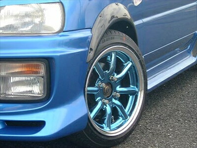 楽天市場】ミラジーノ L700S/L710S オーバーフェンダー(メッキモール別