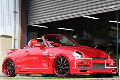 コペン L880K Euphoria フロントバンパ-スポイラー