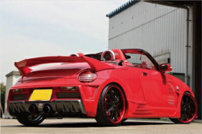 楽天市場】コペン L880K Letticia リアバンパースポイラー : Autostyle