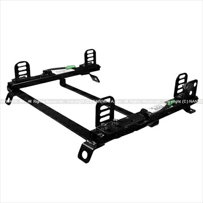 スカイラインセダン ECR33 ナニワヤ シートレール 一体型スーパーダウンタイプ 標準サイドステー仕様 装着位置：左側｜Autostyle