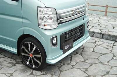 エブリイ フロントリップスポイラー（ほぼ新品） da17w フロントリップ（自動車用フロントスポイラー）｜エアロ