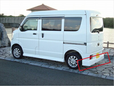 エブリイバン DA17V クローバー リアハーフ|Autostyle