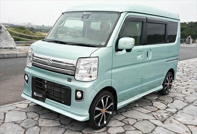 楽天市場】エブリイワゴン DA17W 慶番 エアロ3点キット 純正フォグランプ非装着車用 塗装済み : Autostyle