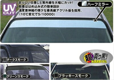 アクア NHP10 オックスフロントシェイダー グリーンスモーク 取付込