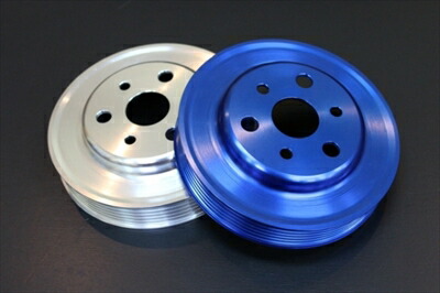 86 ZN6 アルミウォーターポンププーリー BLUE