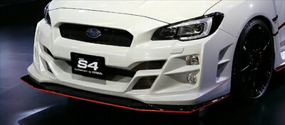 WRX VA STI/S4 プローバ フロントアンダースプリッター カーボン製 塗装済 クリア