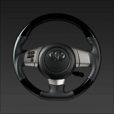 REAL/レアルステアリング FJ CRUISER GSJ15W（北米、国内仕様共に装着可） ピアノブラック/ブラックステッチ
