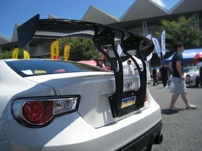 楽天市場】BRZ ZC6 バーチカルマウントGTウィング : Autostyle