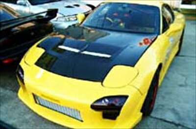 rx7 FD3S ボンネット マツダ FD3S RX-7用 カーボンボンネット（標準軽量仕様） | CF Lab