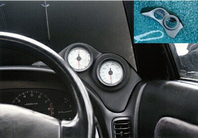 楽天市場】シルビア S13 ツインメーターパネル サイズ：左側 60Φ